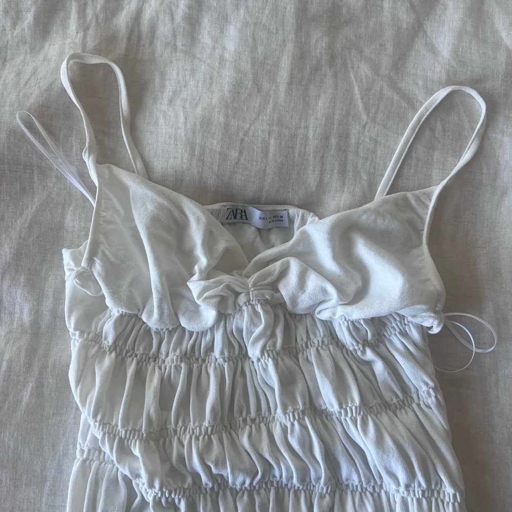 Zara Cream Maxi Dress